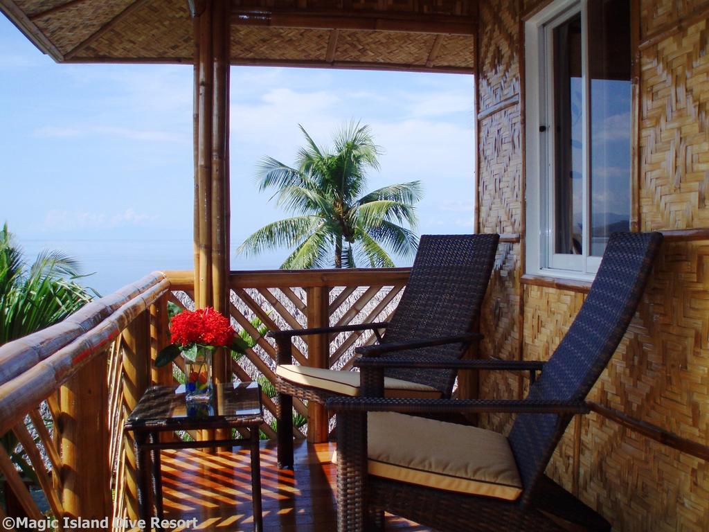 Magic Island Dive Resort Moalboal Oda fotoğraf