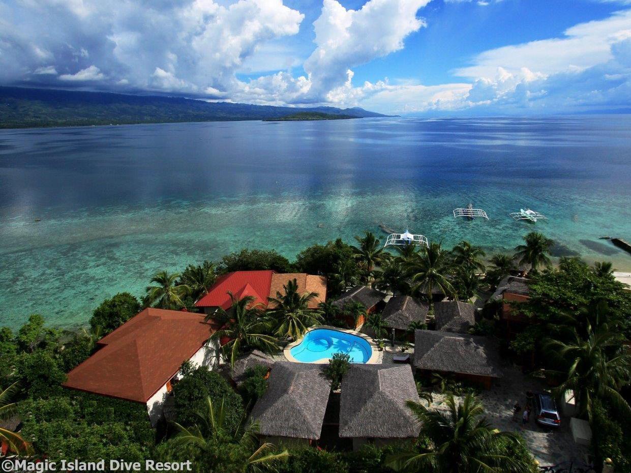 Magic Island Dive Resort Moalboal Dış mekan fotoğraf