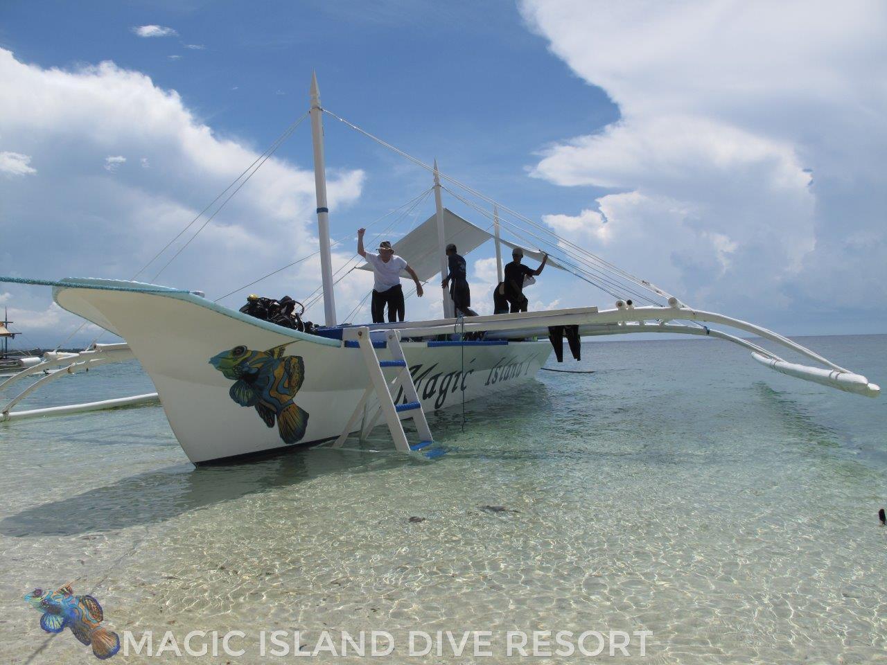 Magic Island Dive Resort Moalboal Dış mekan fotoğraf